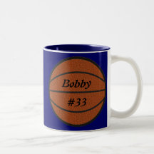 Tasse de café de basket-ball