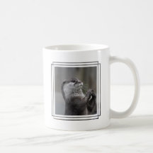 Tasse de café de cerveau de loutre