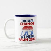 Tasse de café de changement de Palin 2012