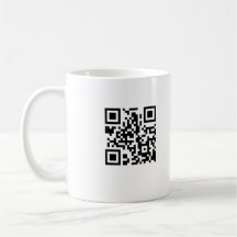 Tasse de café de code de QR