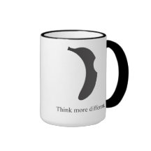 tasse de café de logo de banane
