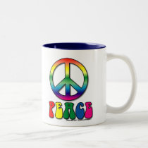 Tasse de café de paix tasses