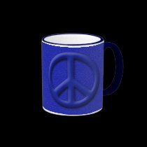 Tasse de café de paix tasses