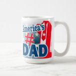 Tasse de café de papa du numéro 1 de l'Amérique