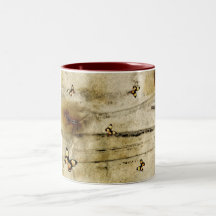 Tasse de café de papillon