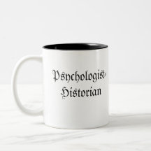 Tasse de café de Psychologue-Historien