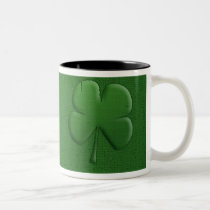 Tasse de café de shamrock tasses