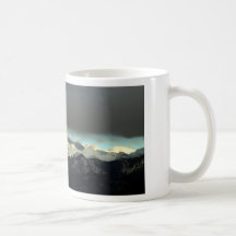 Tasse de café de temps orageux