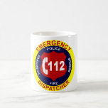 Tasse de café d'expéditeur de secours d'UE 112
