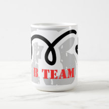 Tasse de café humoristique de badminton avec la pl