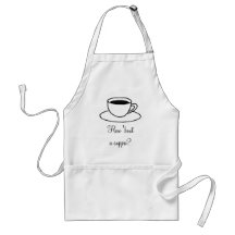 Tasse de café tabliers