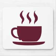 Tasse de café tapis de souris