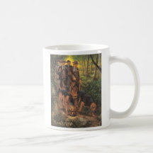 Tasse de chien de sang