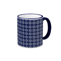 Tasse de Coffe de flocons de neige d'hiver