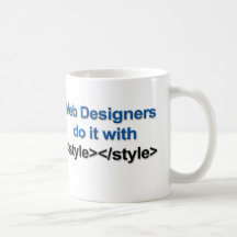 Tasse de conception web