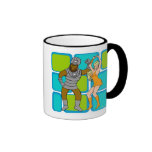 Tasse de danse de singe
