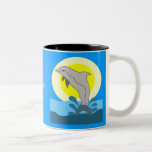 Tasse de dauphin de Nai'a avec votre texte