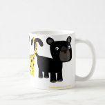 Tasse de deux léopards tasses