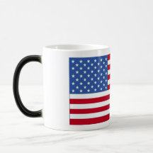 Tasse de drapeau américain