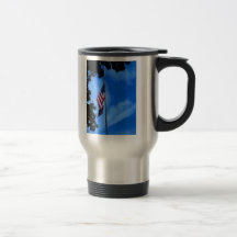 Tasse de drapeau américain