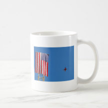 Tasse de drapeau américain