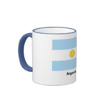 Tasse de drapeau d'Argentia