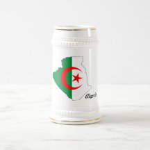 Tasse de drapeau de l'Algérie