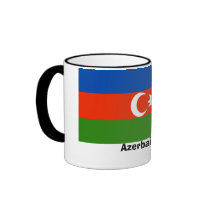 Tasse de drapeau de l'Azerbaïdjan