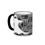 Tasse de fantôme de Halloween pleine