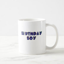 Tasse de garçon d'anniversaire