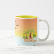 Tasse de hutte de Tiki