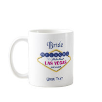 Tasse de jeune mariée de Las Vegas