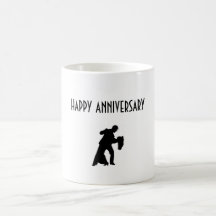 TASSE DE L'ANNIVERSAIRE DU DANSEUR