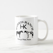 Tasse de logo de ranch de Harris