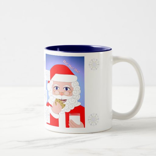 Tasse de neige de Père Noël