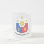 Tasse de NG Pilipinas (manteau de Republika des br