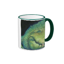 Tasse de Noël d'alligator
