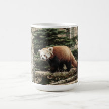 Tasse de panda rouge