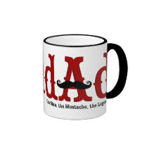Tasse de papa de moustache