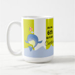 Tasse de partie de baleine de joyeux anniversaire