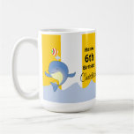 Tasse de partie de baleine de joyeux anniversaire