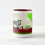 Tasse de peinture de vache