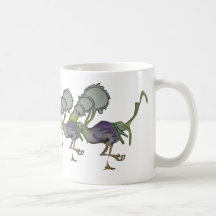 Tasse de peloton d'oiseau