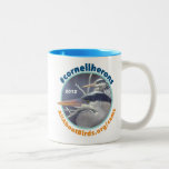 Tasse de photo de paires de héron