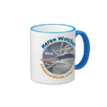 Tasse de photo d'observateur de héron