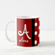 Tasse de point de polka