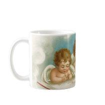 Tasse de prière mignonne de trois anges
