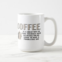 Tasse de productivité de café
