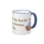 Tasse de proverbe de la terre