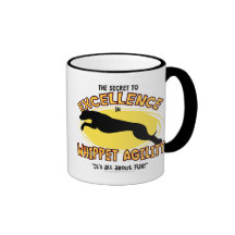 Tasse de secret de whippet d'agilité